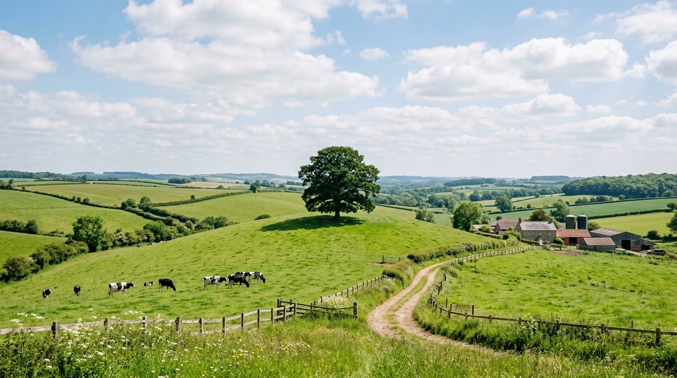Lush Dairy Farm