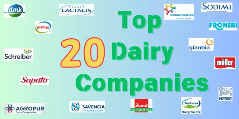 top 20 dairy companies