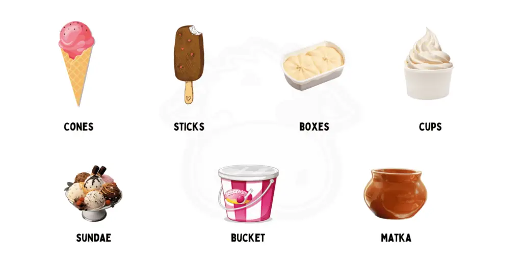 Havmor Ice Cream Types