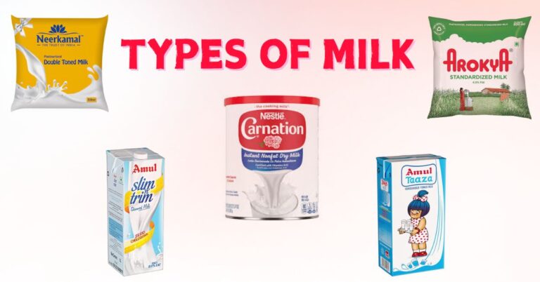 12 Different Types of MIlk